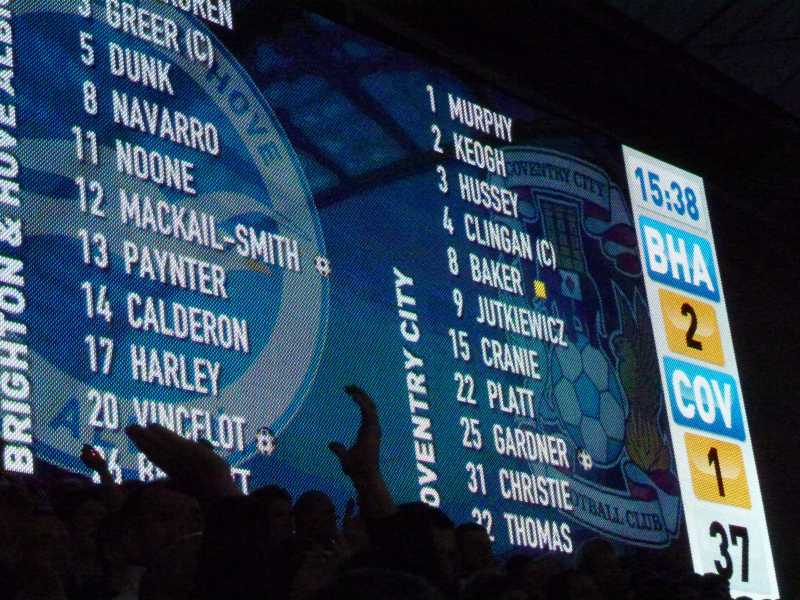 Season ticket seat pictures