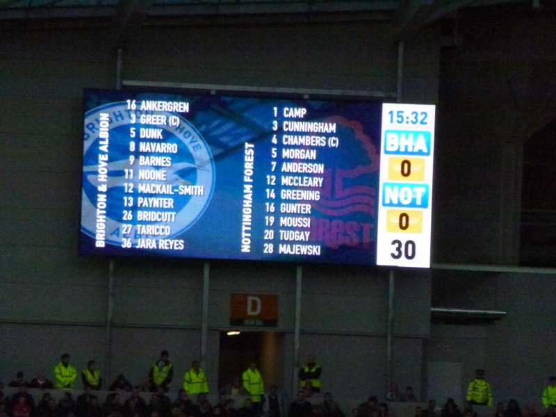 Season ticket seat pictures