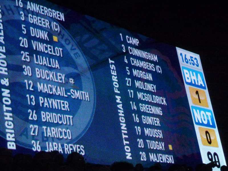 Season ticket seat pictures