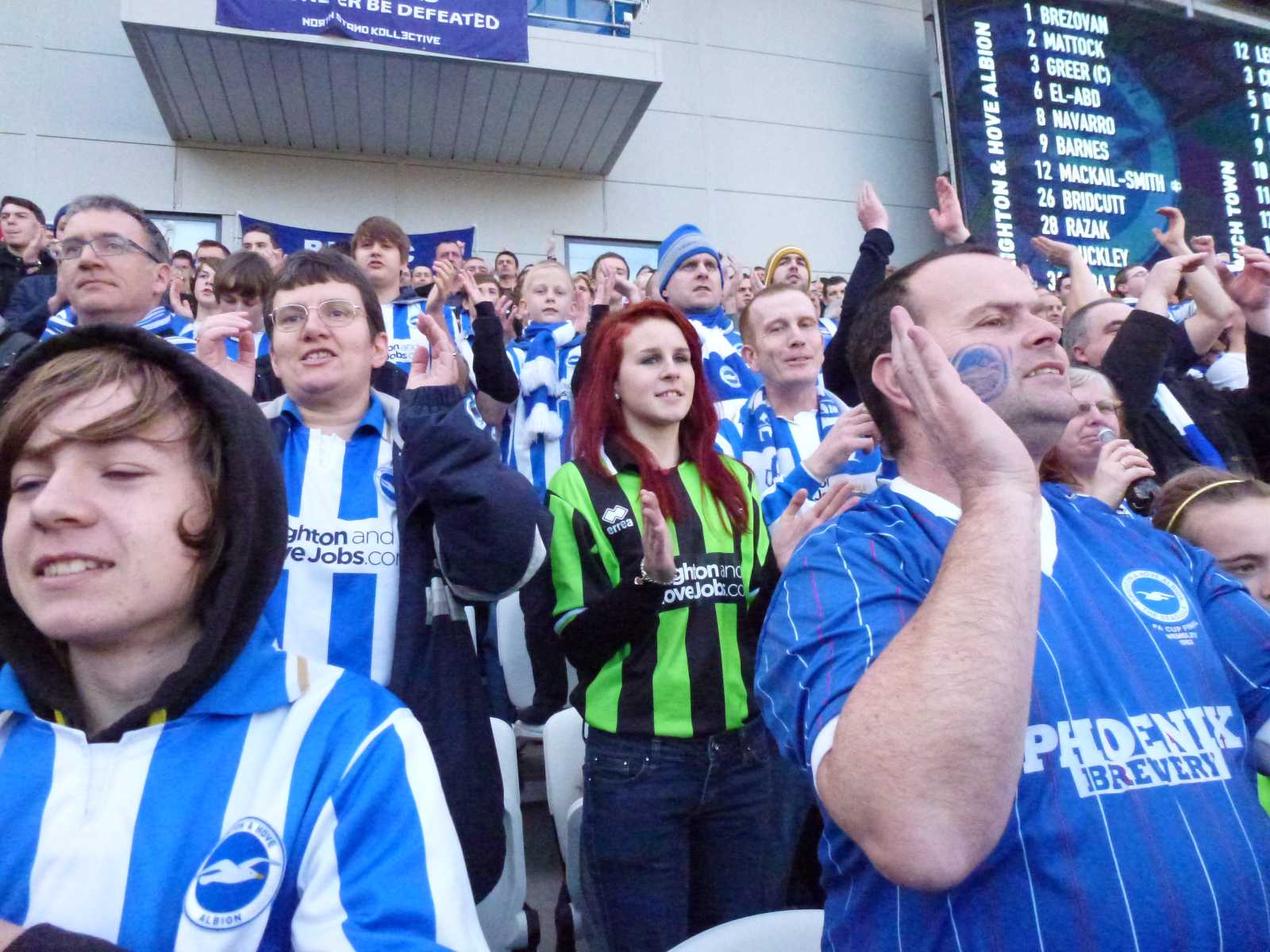 Season ticket seat pictures