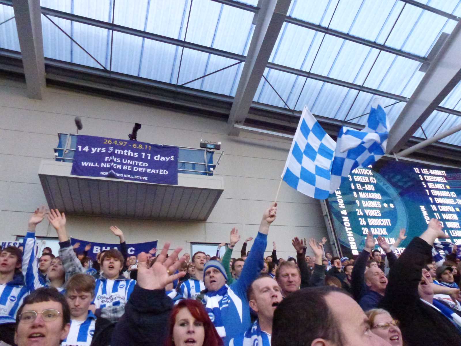 Season ticket seat pictures