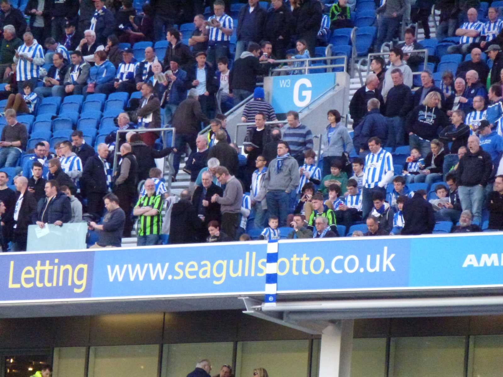 Season ticket seat pictures