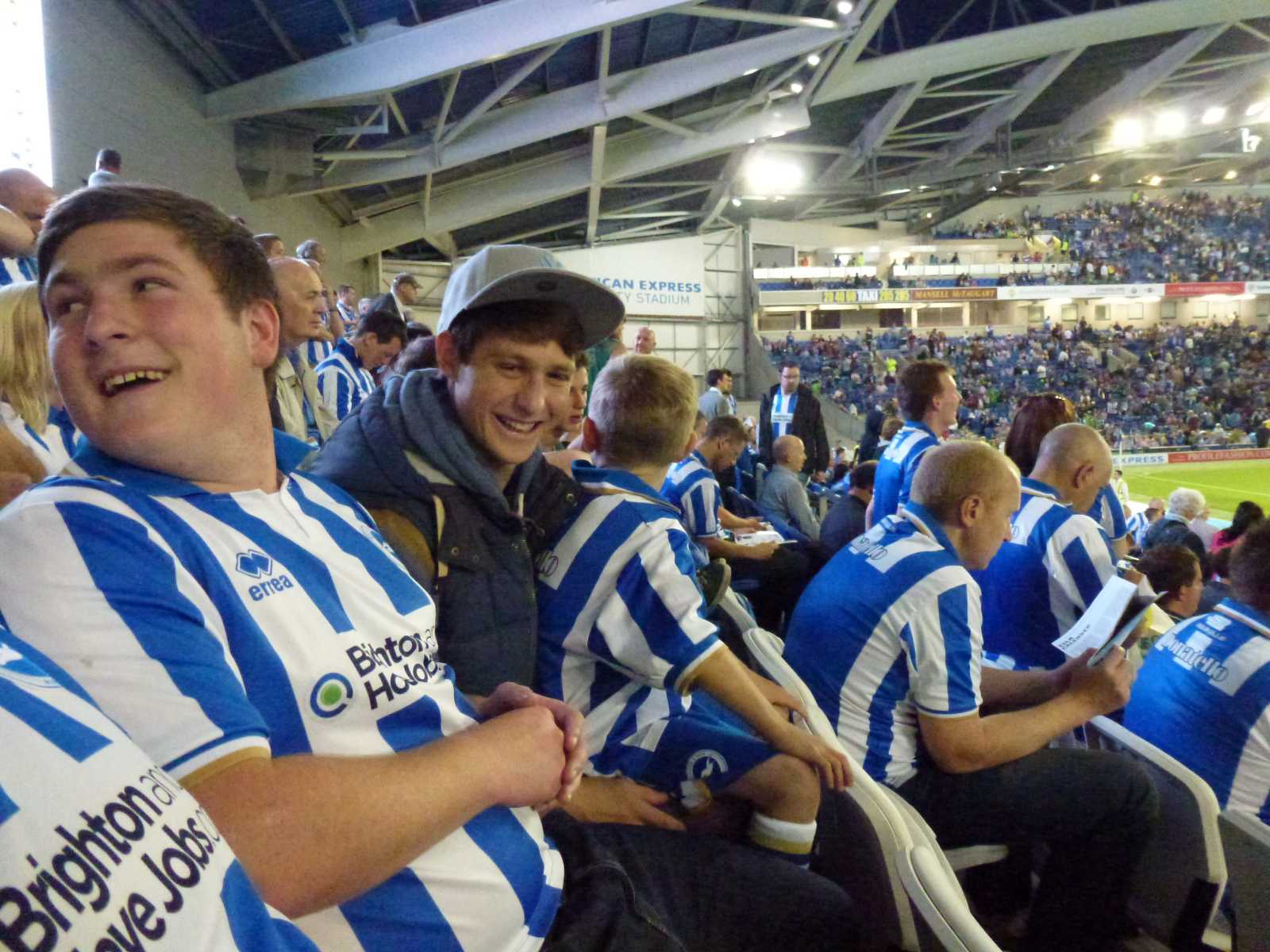 Season ticket seat pictures