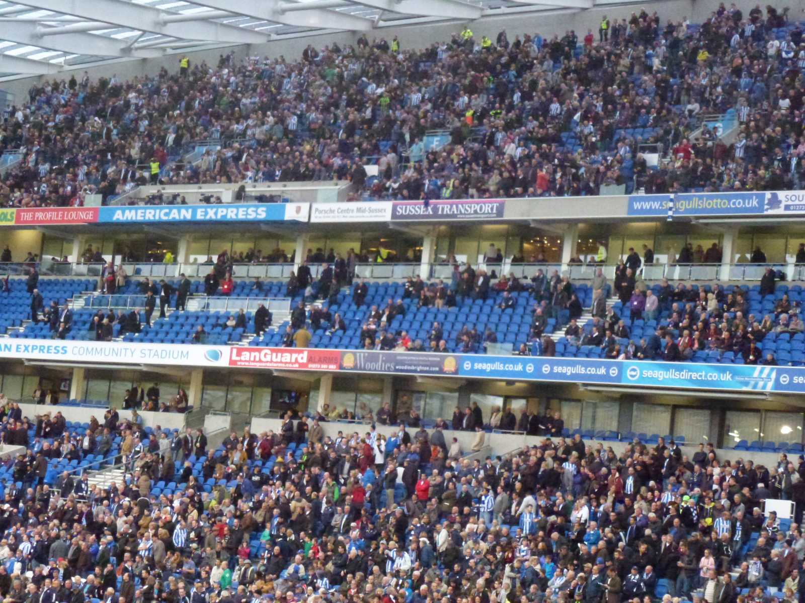 Season ticket seat pictures