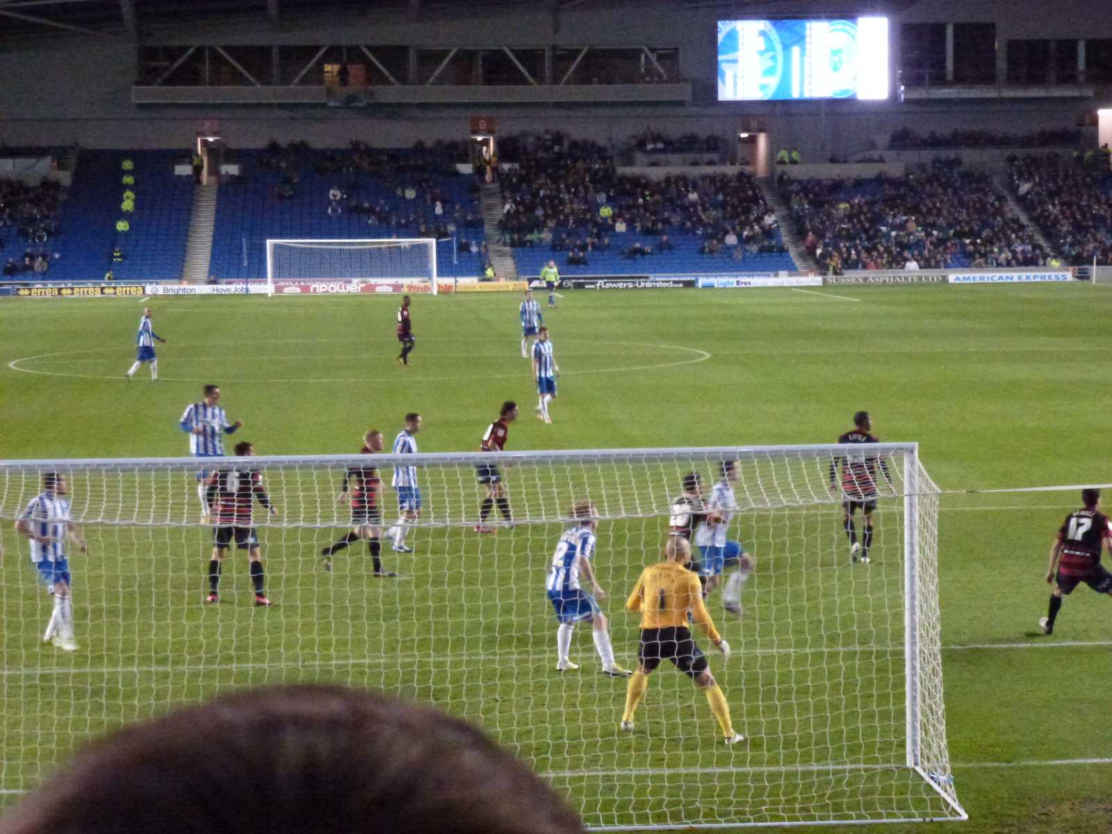 Season ticket seat pictures