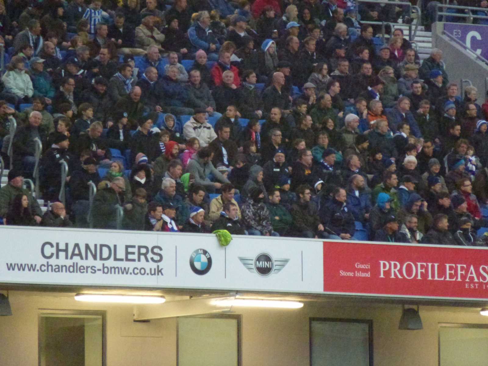 Season ticket seat pictures