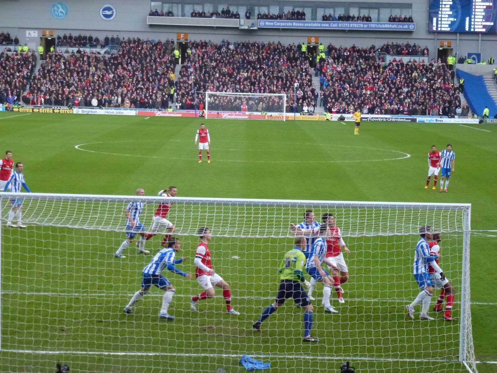 Season ticket seat pictures