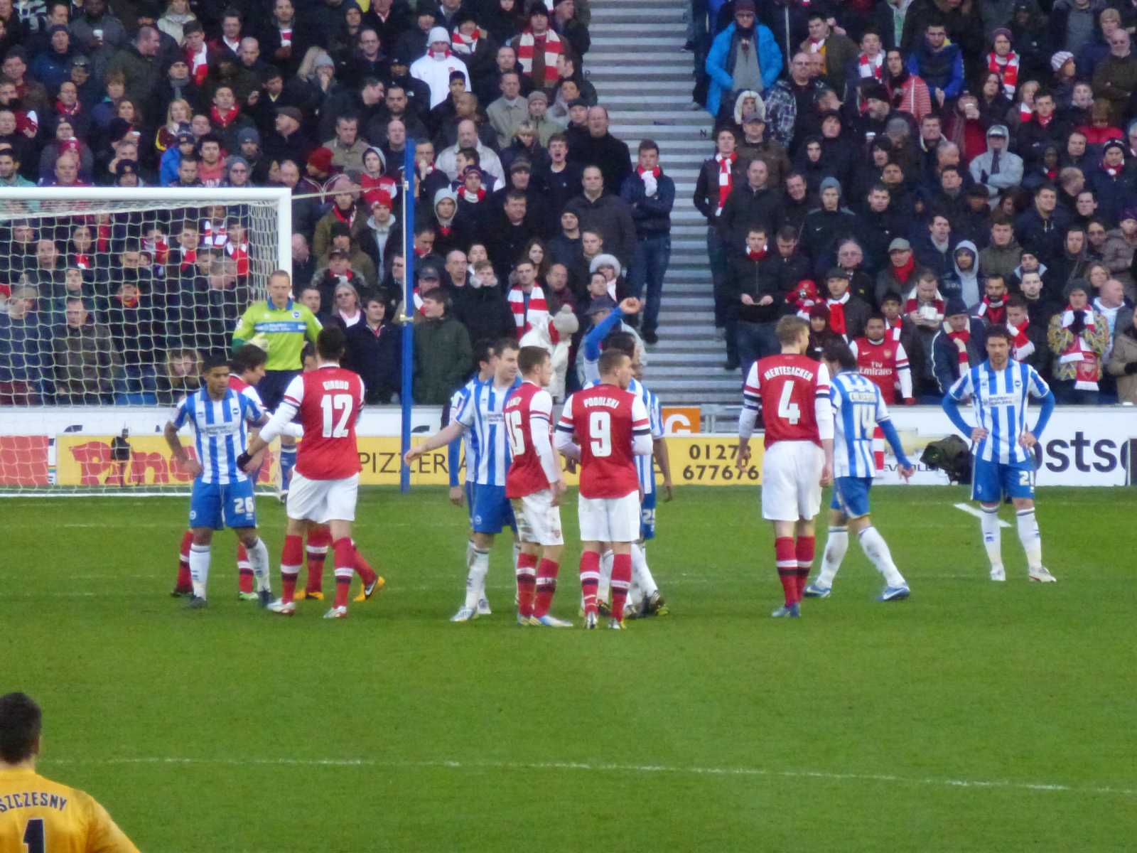 Season ticket seat pictures