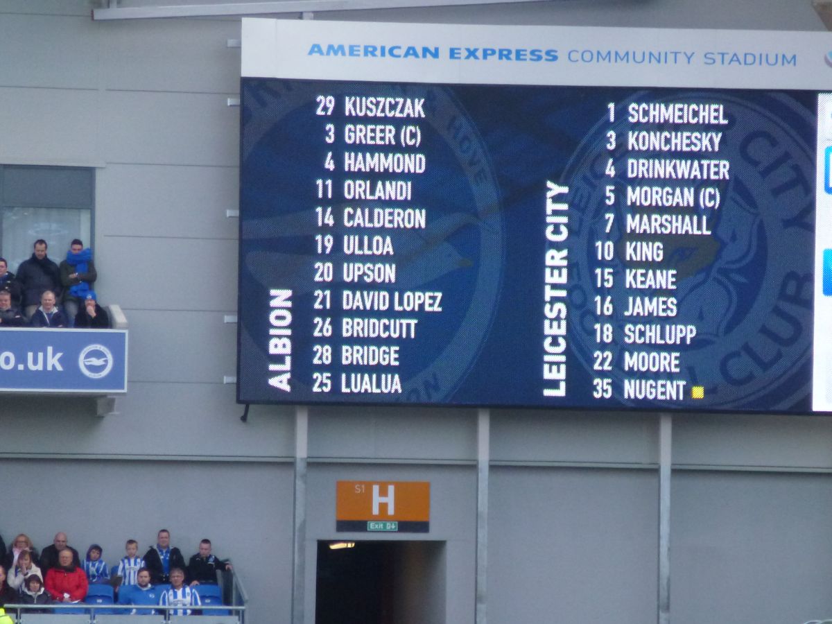 Season ticket seat pictures